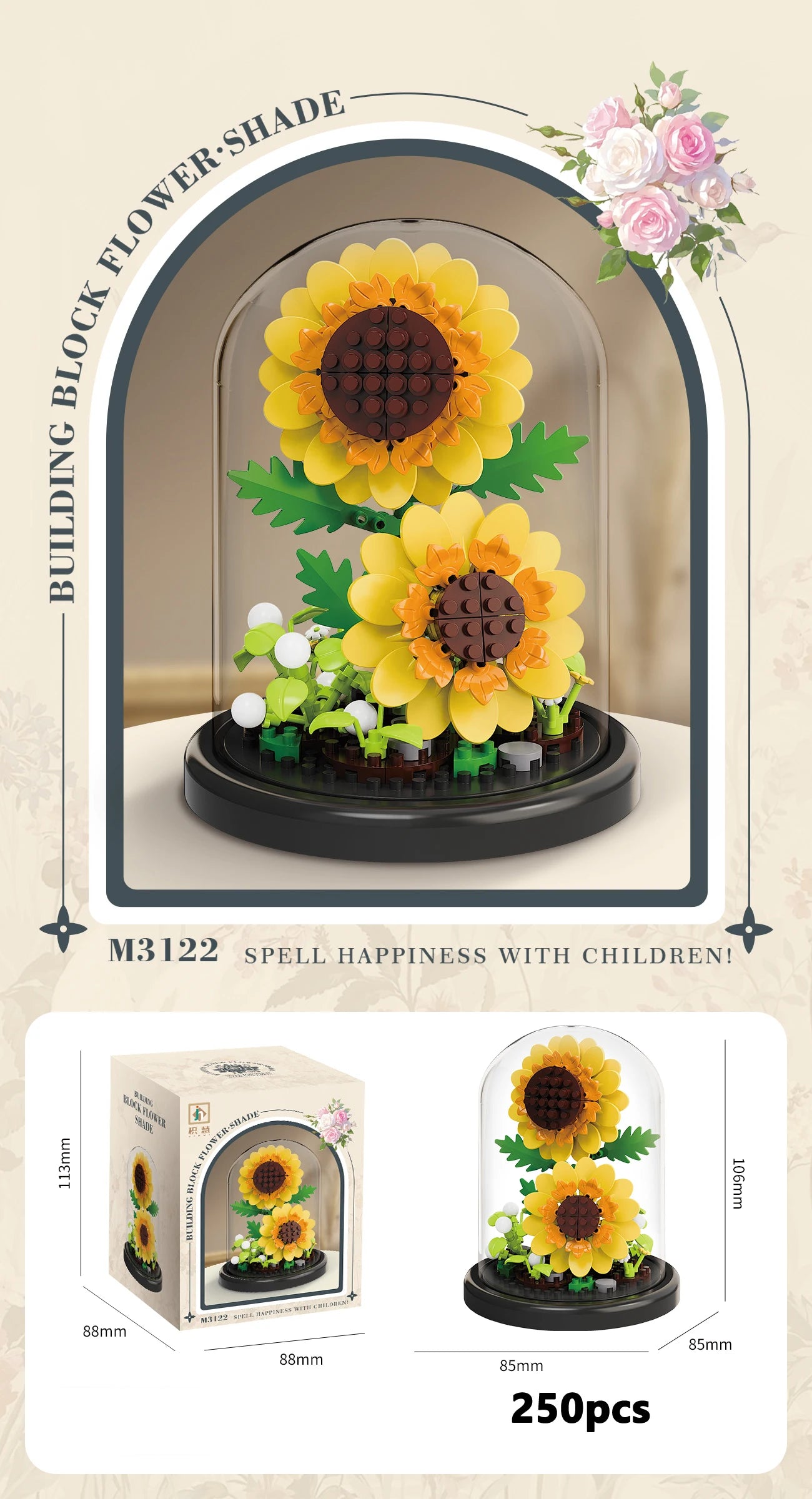 Eternal Flower Mini Block Set