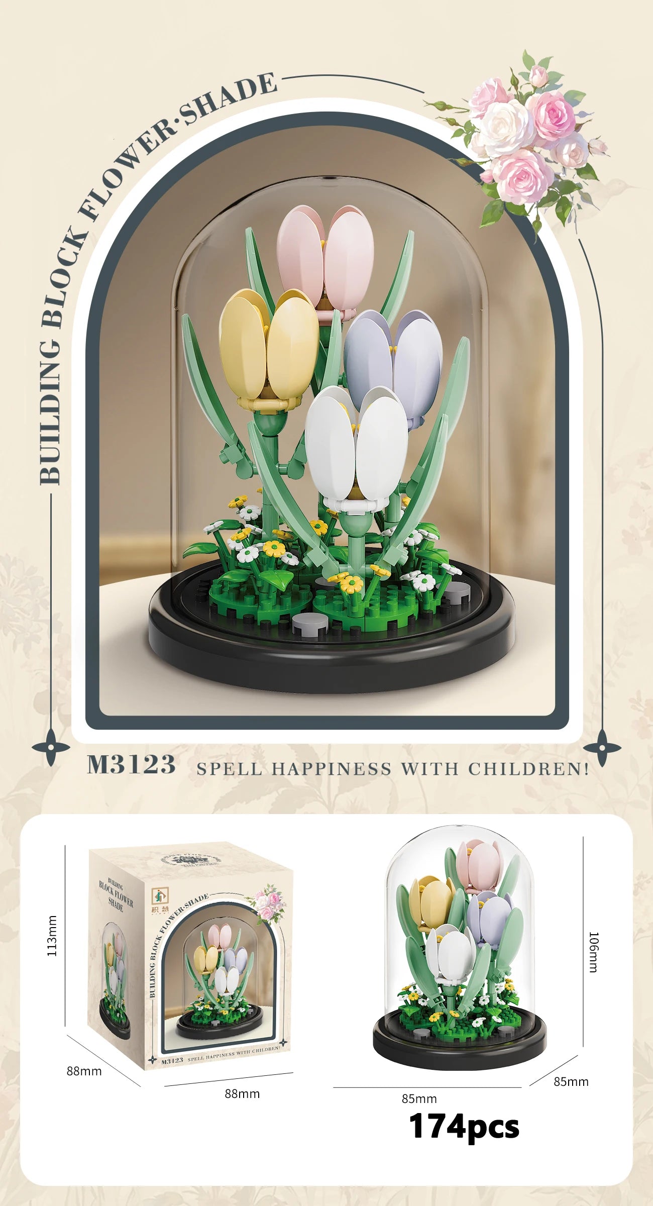 Eternal Flower Mini Block Set